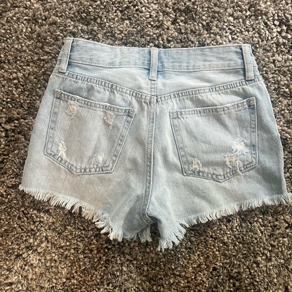 Just Black size XS denim shorts - Picture 2 of 3